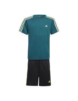 Conjunto Niño adidas 3st Verde Negro