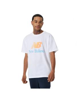 Camiseta Hombre New Balance Ess Celb Spl Blanca