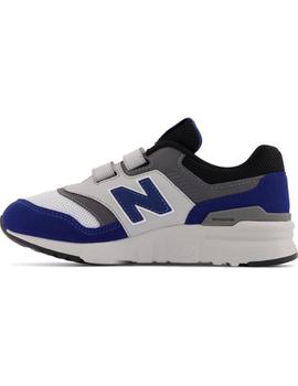 Zapatilla Niño New Balance 997 Azul Blanca Gris