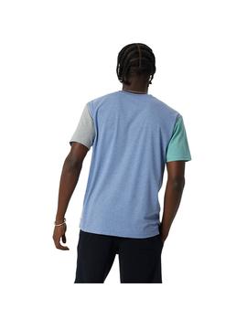 Camiseta Hombre New Balance Ess Bal Azul
