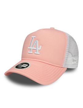 Gorra Mujer New Era Los Angeles Dodgers Rosa