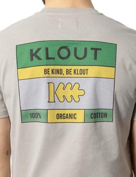 Camiseta Unisex Klout Tabla 2 Gris