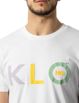 Camiseta Unisex Klout Klo Blanca