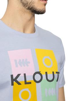 Camiseta Unisex Klout Puzzle Azul