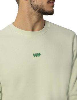 Sudadera Unisex Klout Barcode Verde