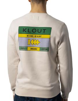 Sudadera Unisex Klout Tabla Beige