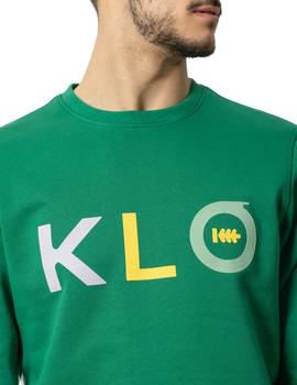 sudadera Unisex Klout Klo Verde