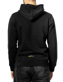 Sudadera Hombre Klout Puzzle Negra