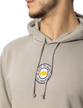 Sudadera Hombre Klout Sello Gris