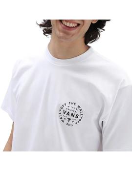 Camiseta Hombre Vans Bandana Paisly Blanca
