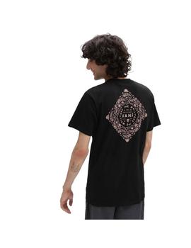 Camiseta Hombre Vans Bandana Paisly Negra