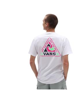 Camiseta Hombre Vans Summer Camp Blanca