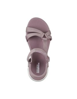 Sandalia Mujer Skechers On The Go Lila