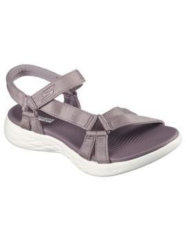 Sandalia Mujer Skechers On The Go Lila