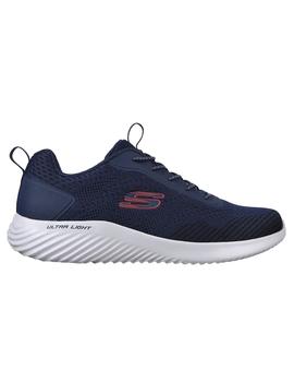 Zapatilla Hombre Skechers Bounder-Int Marino