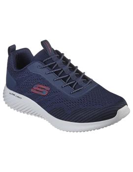 Zapatilla Hombre Skechers Bounder-Int Marino