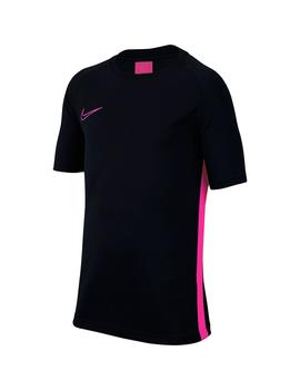 Camiseta Niño Nike Dry Academy Negro/Fucsia