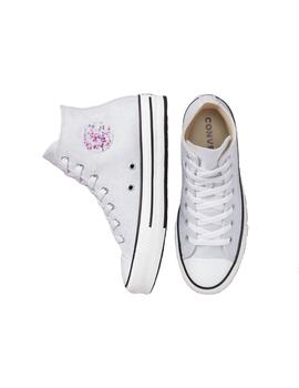 Zapatilla Niña Converse Ctas Eva Plt Plateada