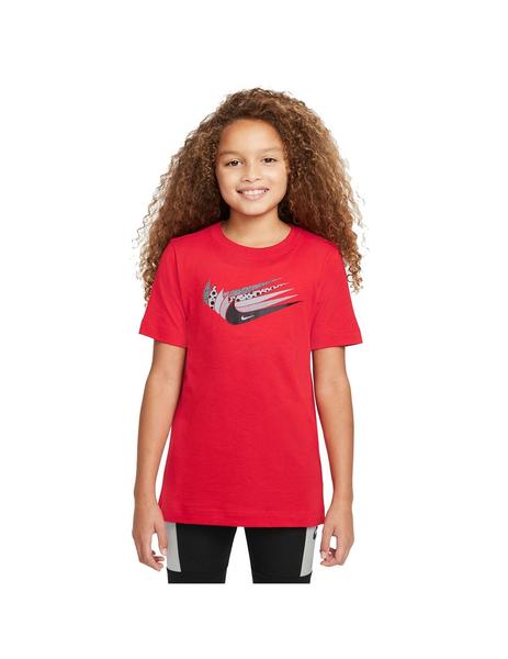 tifón Viaje Mareo Camiseta Niño Nike Sportswear Roja