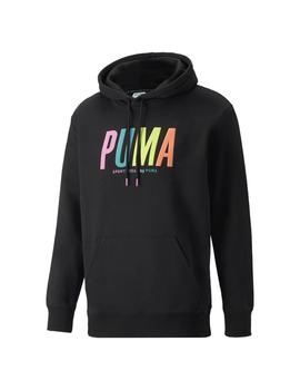 Sudadera Hombre Puma SWxP Graphic Negra