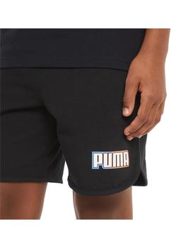 Pantalón corto Niño Puma Alpha Retro Negro