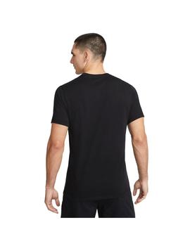 Camiseta Hombre Nike Swoosh Tennis Negra