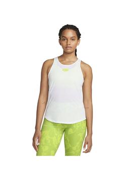 Camiseta Mujer Nike Df One Blanca