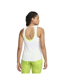 Camiseta Mujer Nike Df One Blanca