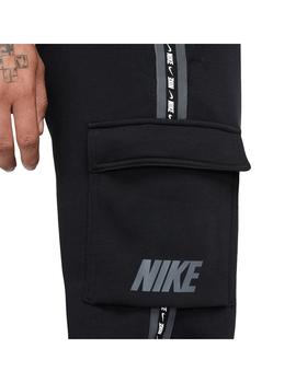 Pantalon Hombre Nike Repeat Flc Negro