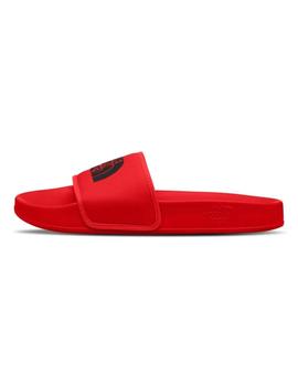 Chancla Hombre The North Face Base Camp Slide III Roja