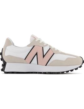 Zapatilla Mujer New Balance 327 Blanca Rosa