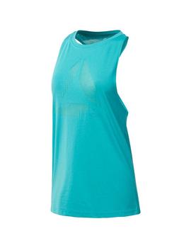 Camiseta Reebok Mujer Verde