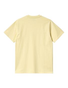 Camiseta Hombre Carhartt WIP Script Amarilla
