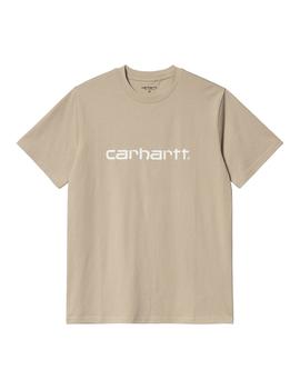 Camiseta Hombre Carhartt WIP Script Beige