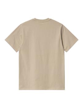 Camiseta Hombre Carhartt WIP Script Beige