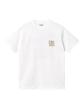 Camiseta Hombre Carhartt WIP Medley State Blanca