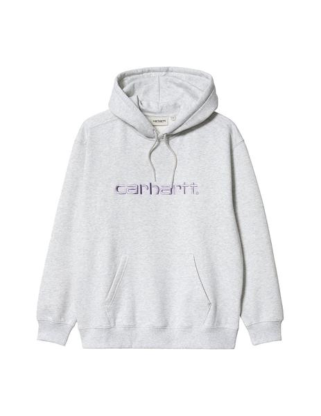 compensación Pronombre excitación Sudadera Mujer Carhartt WIP Hooded Gris