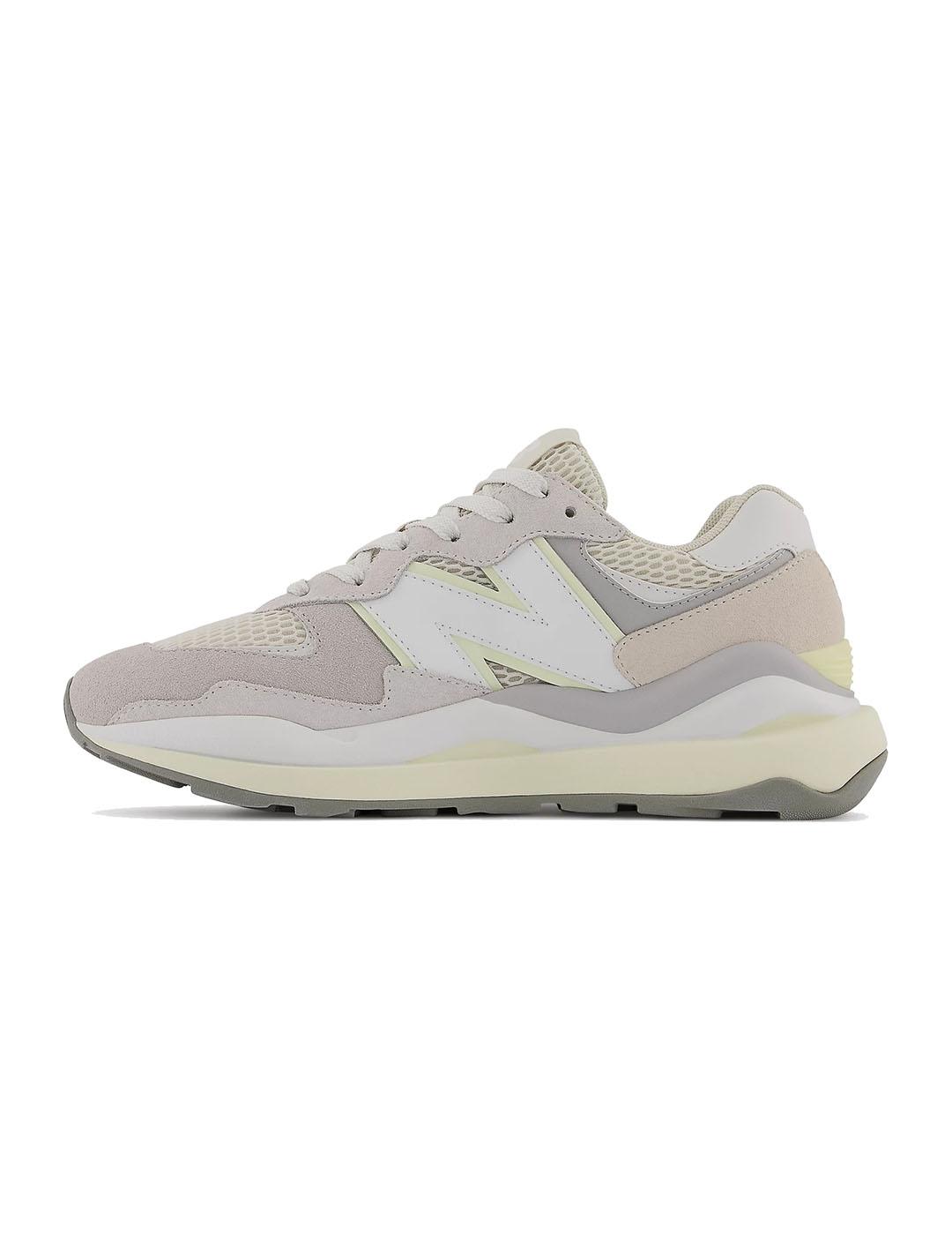 Zapatilla Mujer New Balance 5740 Beige Crema