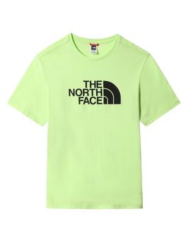 Camiseta Hombre The North Face Easy Verde Fluor