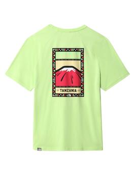 Camiseta Hombre The North Faces Kilimanjaro Fluor