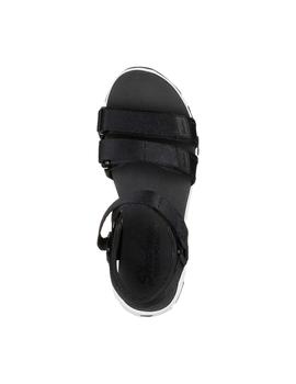 Sandalia Mujer Skechers D'Lites Negro