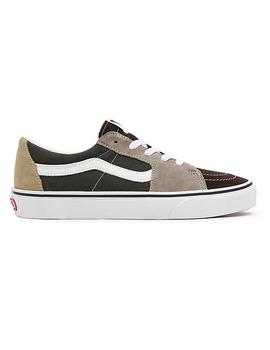 Zapatilla Hombre Vans Sk8 Low Marron Verde