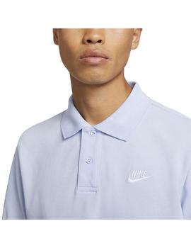 Polo Hombre Nike Nsw Celeste