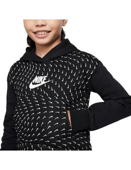 Sudadera Niña Nike Nsw Negra