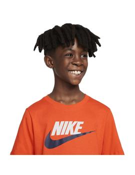 Camiseta Niño Nike Futura Naranja