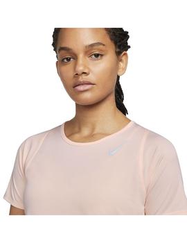 Camiseta Mujer Nike Df Face Rosa