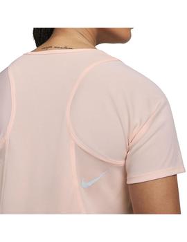 Camiseta Mujer Nike Df Face Rosa