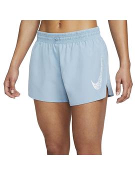 Short Mujer Nike Df Swoosh Run Azul