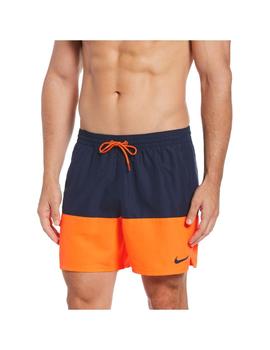 Bañador Hombre Nike Nessb Marino Naranja