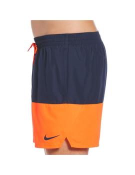 Bañador Hombre Nike Nessb Marino Naranja